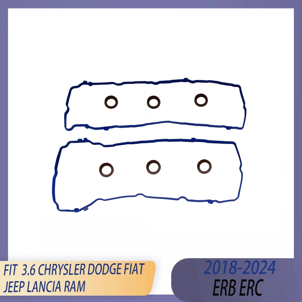 Engine Part Valve Cover Gasket Set 3.6 L ERB ERC GAS 18-23 V6 DOHC For CHRYSLER 300 Voyager PACIFICA DODGE JEEP Grand Cherokee