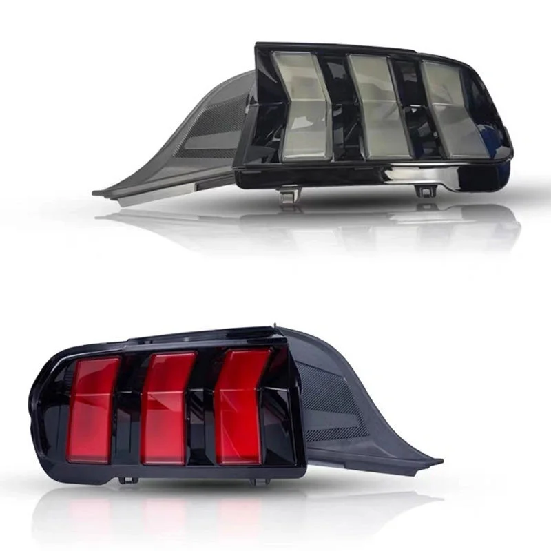 For the new Ford Mustang S650 LED taillights, amber turn signals, dynamic signals, reverse taillights, plug and play function