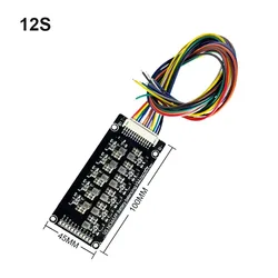 3S 4S 5S 6S 7S 8S 13S 16S 17S Li-Ion Lifepo4 Lithium Battery Active Equalizer Balancer BMS 1.2A Balance Energy Transfer Board