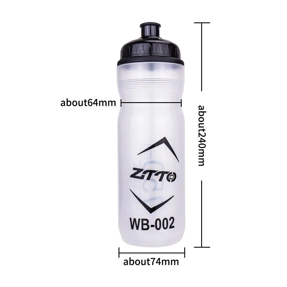 Bouteille d'eau de vélo de montagne et de route, bouilloire de cyclisme en plein air, tasse d'eau portable, livraison directe, 750ml