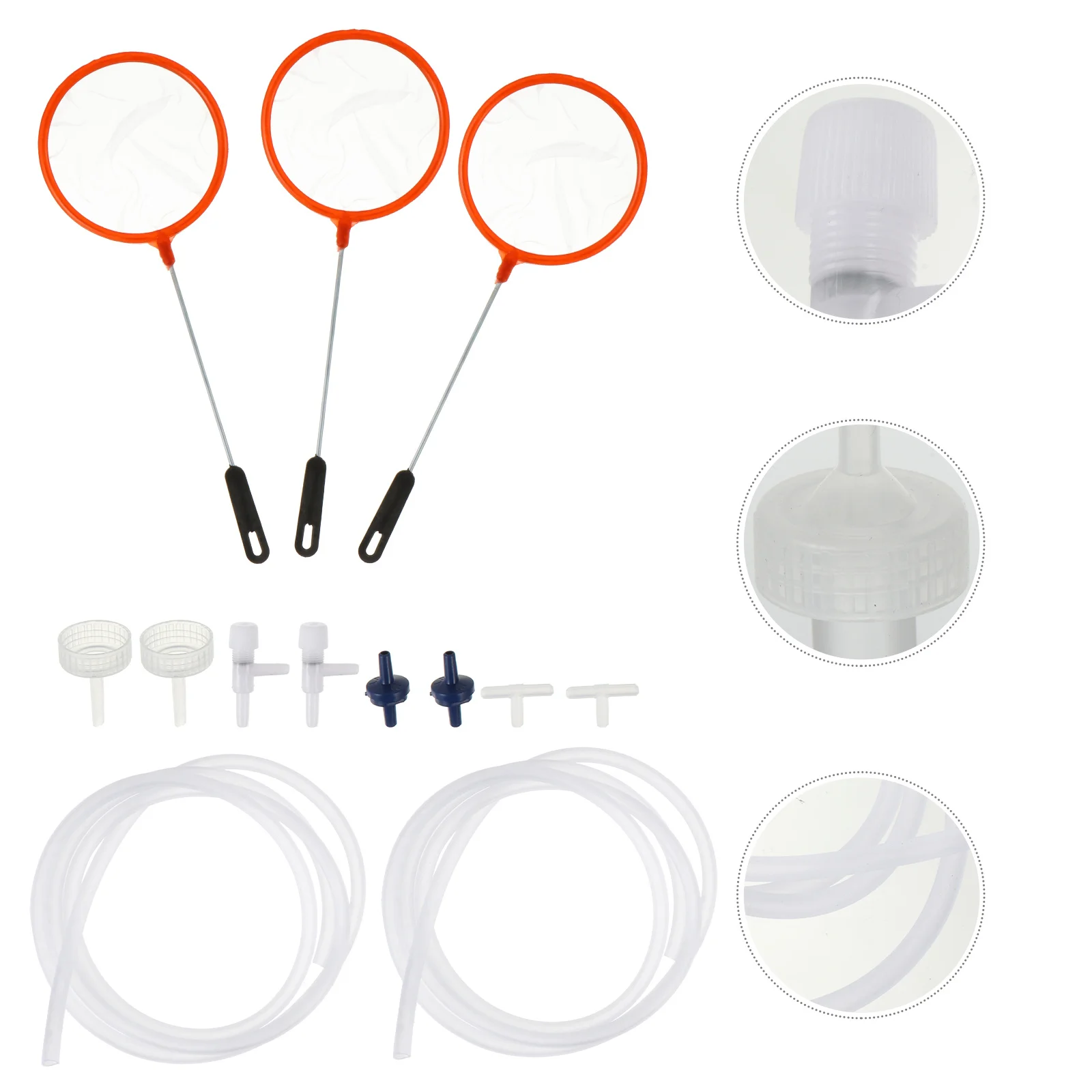 

HAPINARY 1Set Shrimp Net Fish Hatchery Accessory for Catch and Release Betta Tank Care Aquarium Tool