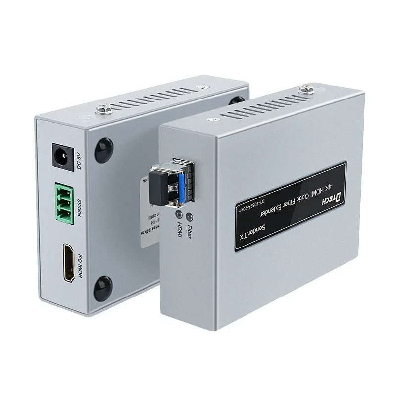 Оптоволоконный удлинитель 4K HDMI 300 м 10 км 20 км 40 км ИК-передатчик RS232