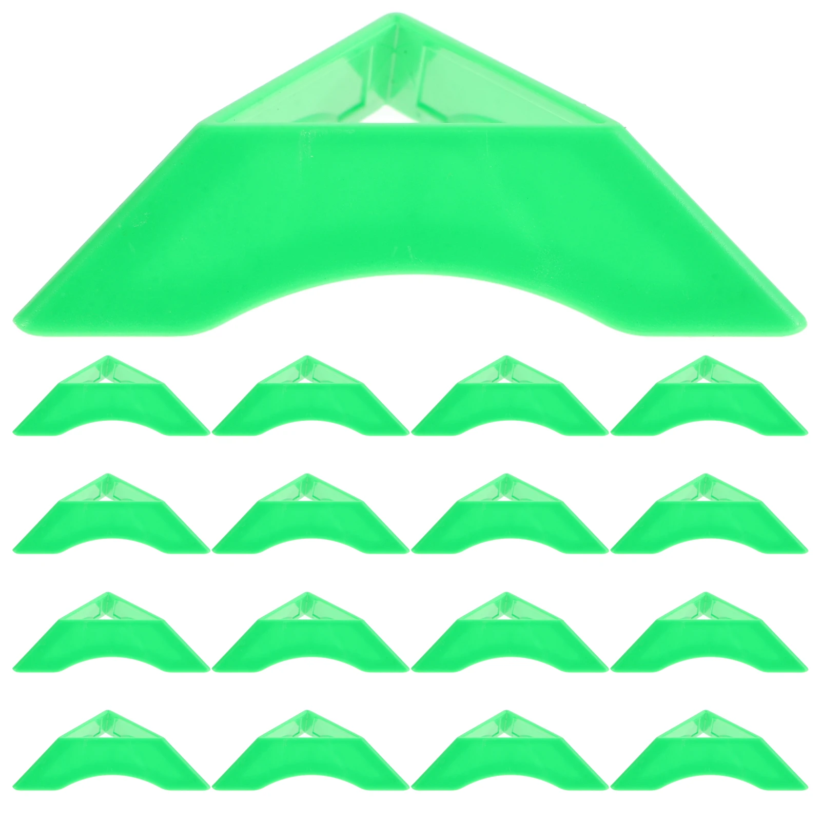 20 stuks driehoekige basis kubus displaystandaard kleurrijke stabiele houder voor 3D puzzel telefoon tablet bureau organisator displayaccessoires