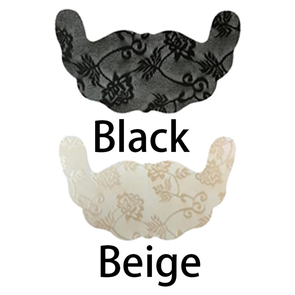 

10Pcs lift Tape Adhesive Pasties Black Size D Disposable Covers Lace Design Breathable Prevent Sagging Wear Under