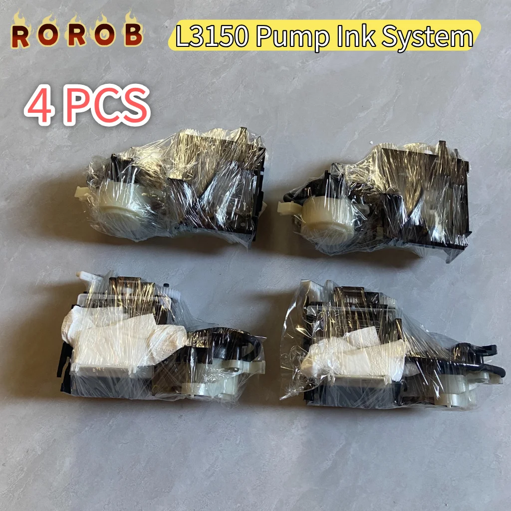 

4X система чернил с насосом для Epson L1110 L3110 L3150 L3250 L3251 L3210 L3256 L3151 L3156 L3153 L3168 L1118 Блок очистки принтера