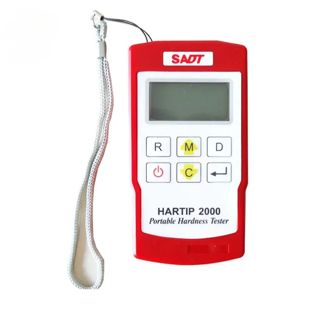 HARTIP-2000 Leeb Hardness Tester Digital HARTIP2000 Measuring Gauge LCD Display 999 Data for Memory