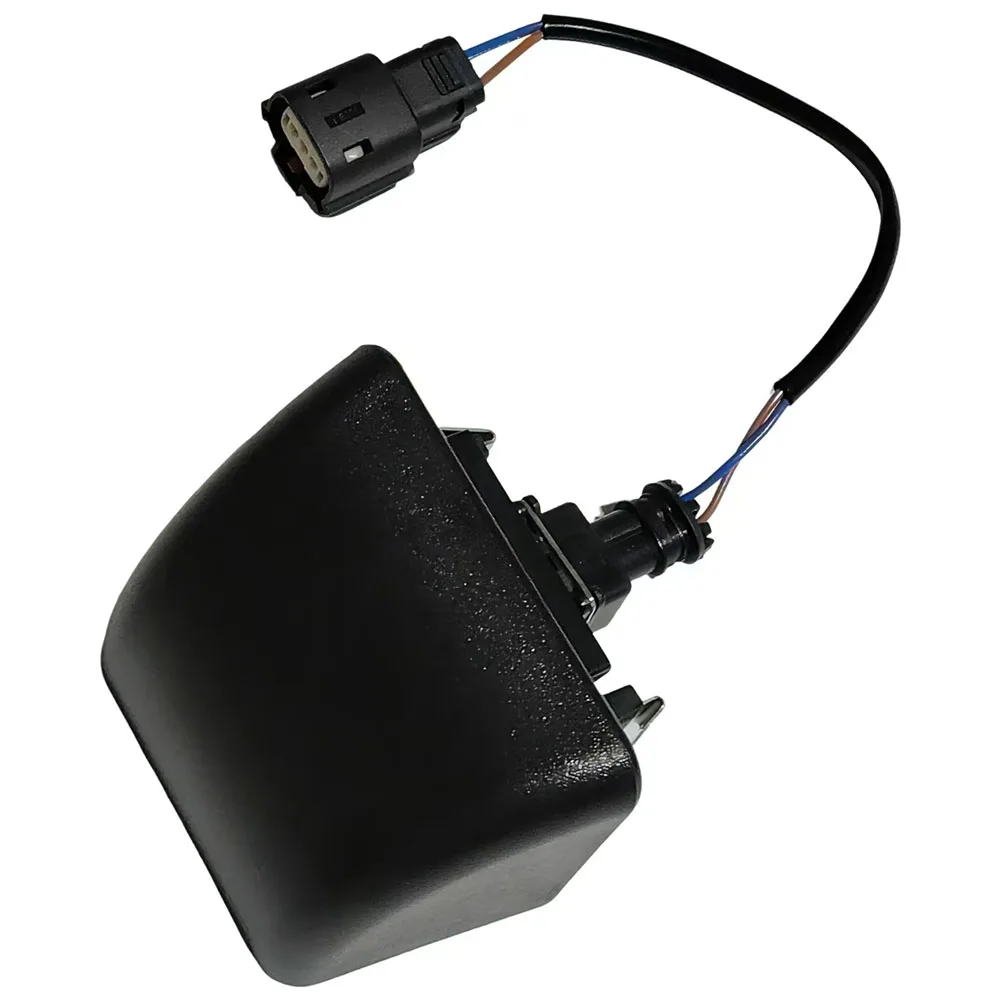 Black License Plate Light Rear Bumper Accessory License Plate ABS PC Bumper Mount Easy Installation Non-deformable