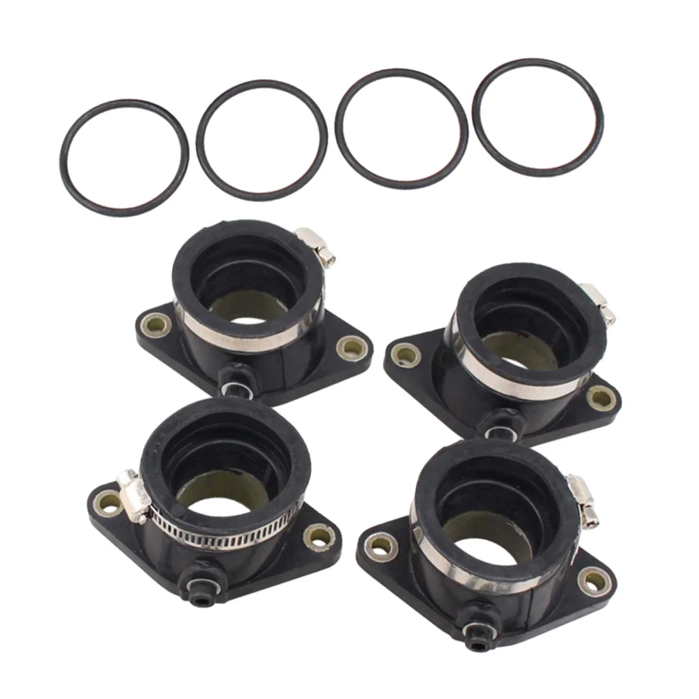 

4pcs Carburetor Intake Manifold Boot set For Suzuki GS550E GS550T GS550M GS550L GS650E GS650G GS650GL GS650MD 1980 1981 1982