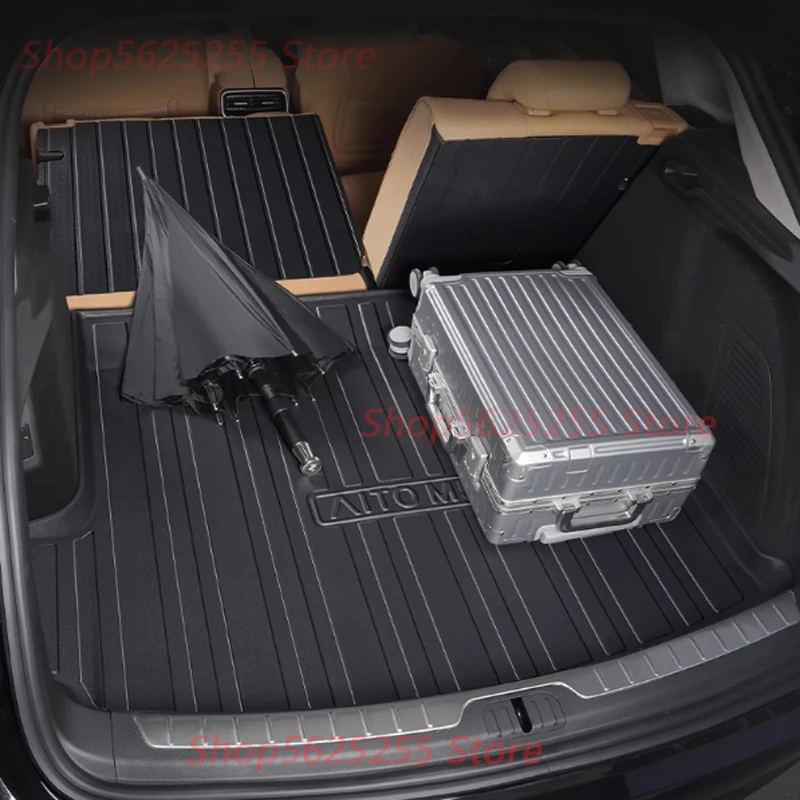 

For Huawei Aito M5 2022-2024 Car Trunk Pad Rear Trunk Mat TPE Waterproof Car Interior Decoration Modified Protective Accessories