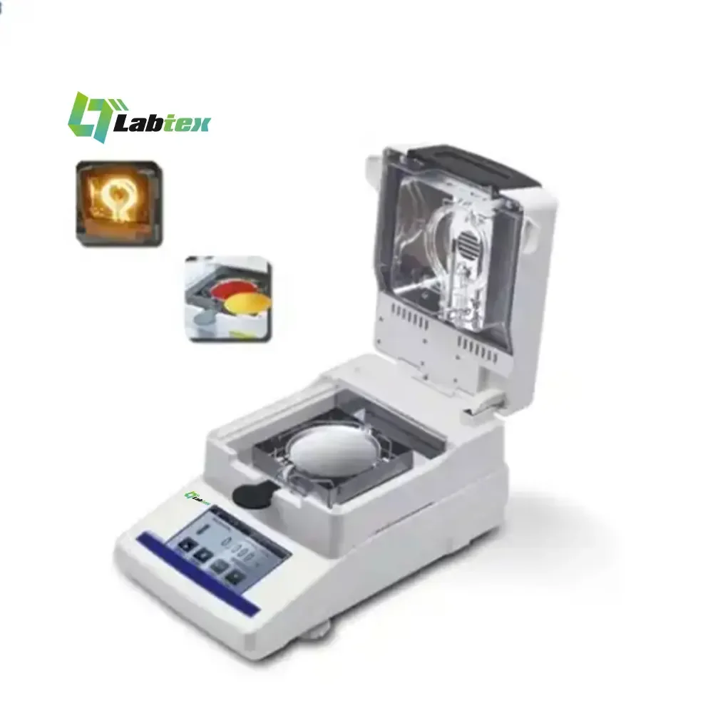 Halogen Moisture Analyzer 110g Volume  Analyzer/Laboratory Food  Balance 1/2/5/10mg Readability