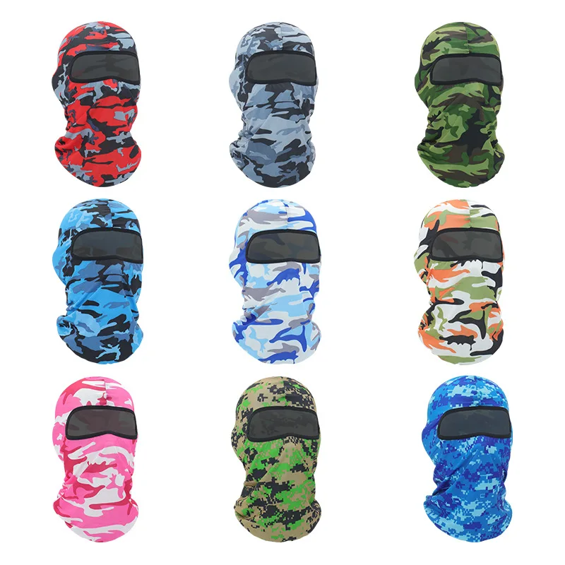 Camouflage Balaclava Full Face Mask Ski Mask Winter Cap Cycling Cover Winter Neck Head Warmer Motorbike Accessories  biker