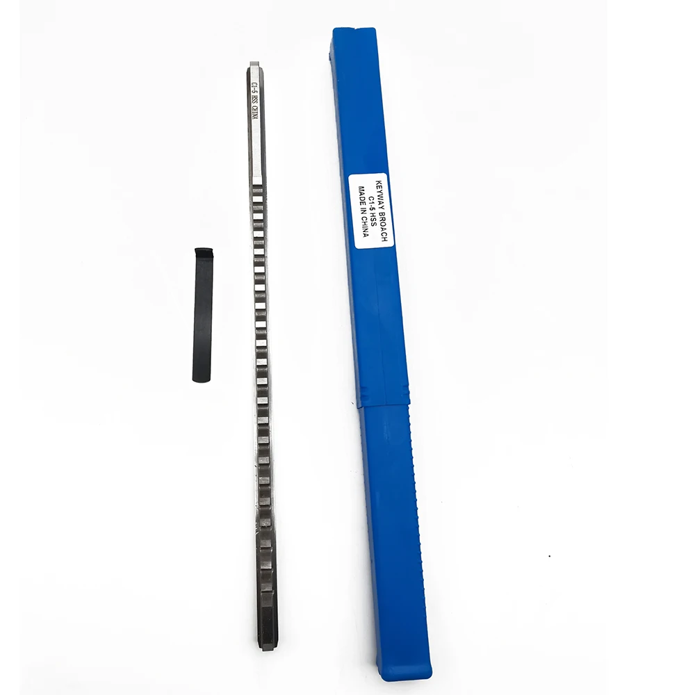 Keyway Broach 8mm 6mm 5mm C Push Type Metric Size Broach High Speed Steel Keyway Cutting Tool for Router knife