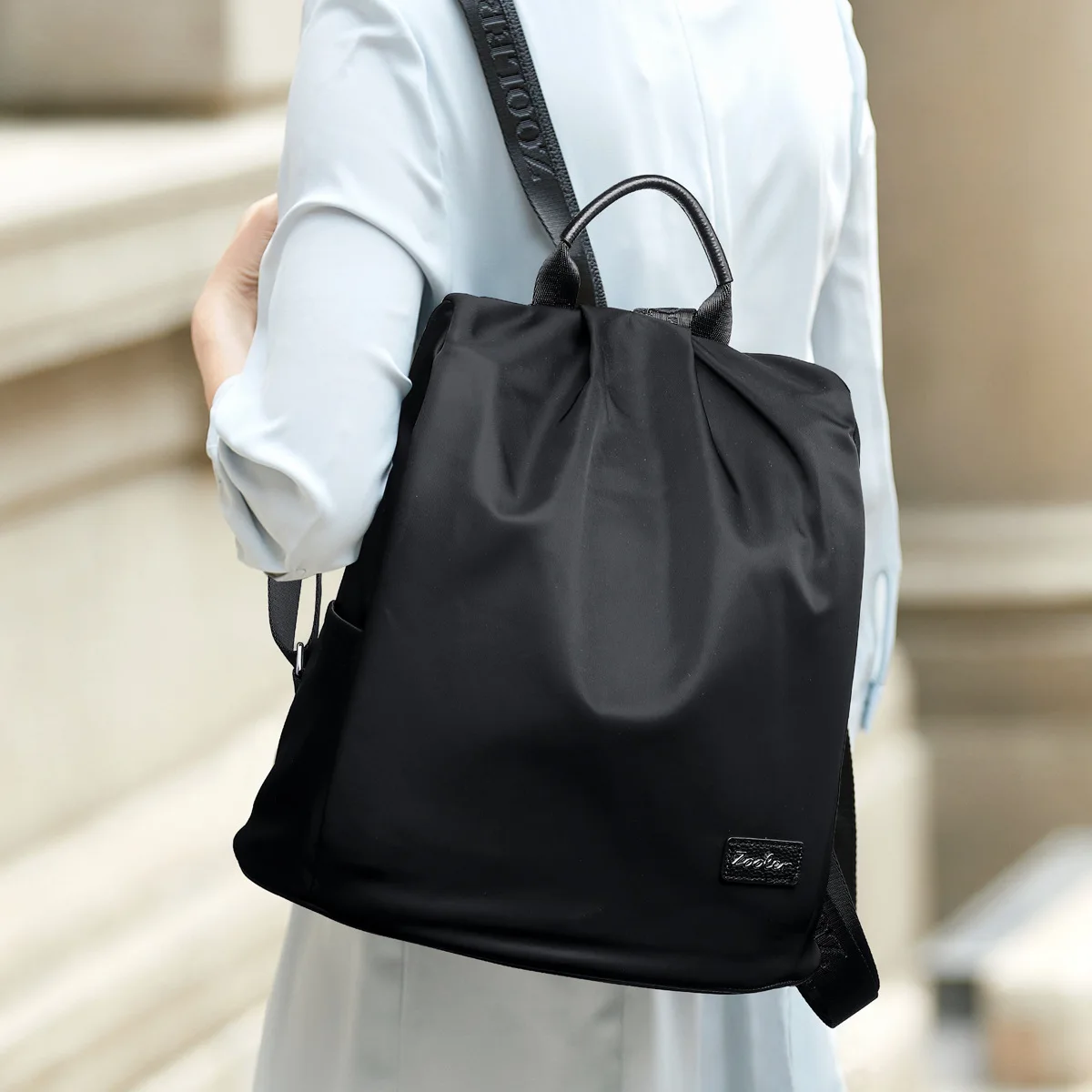 

NewZOOLER Top Quality Women Backpacks Schoolgirl Book Bag Travel Anti-theft Backpack Vintage Female Functional Travel Bags- D132