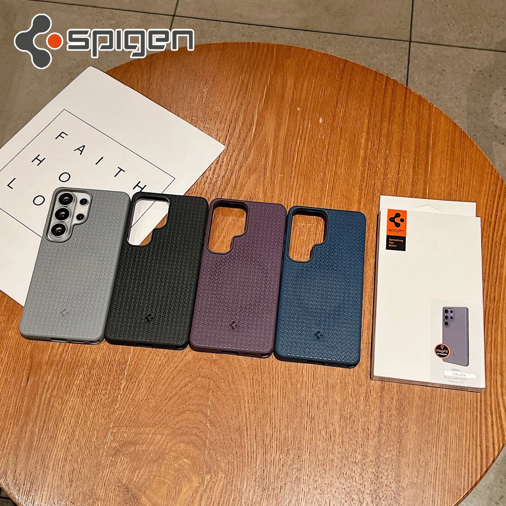 spigen mag armor case for Samsung Galaxy S26 Ultra Support magnetic charging all-inclusive TPU thick shock absorption anti-fall