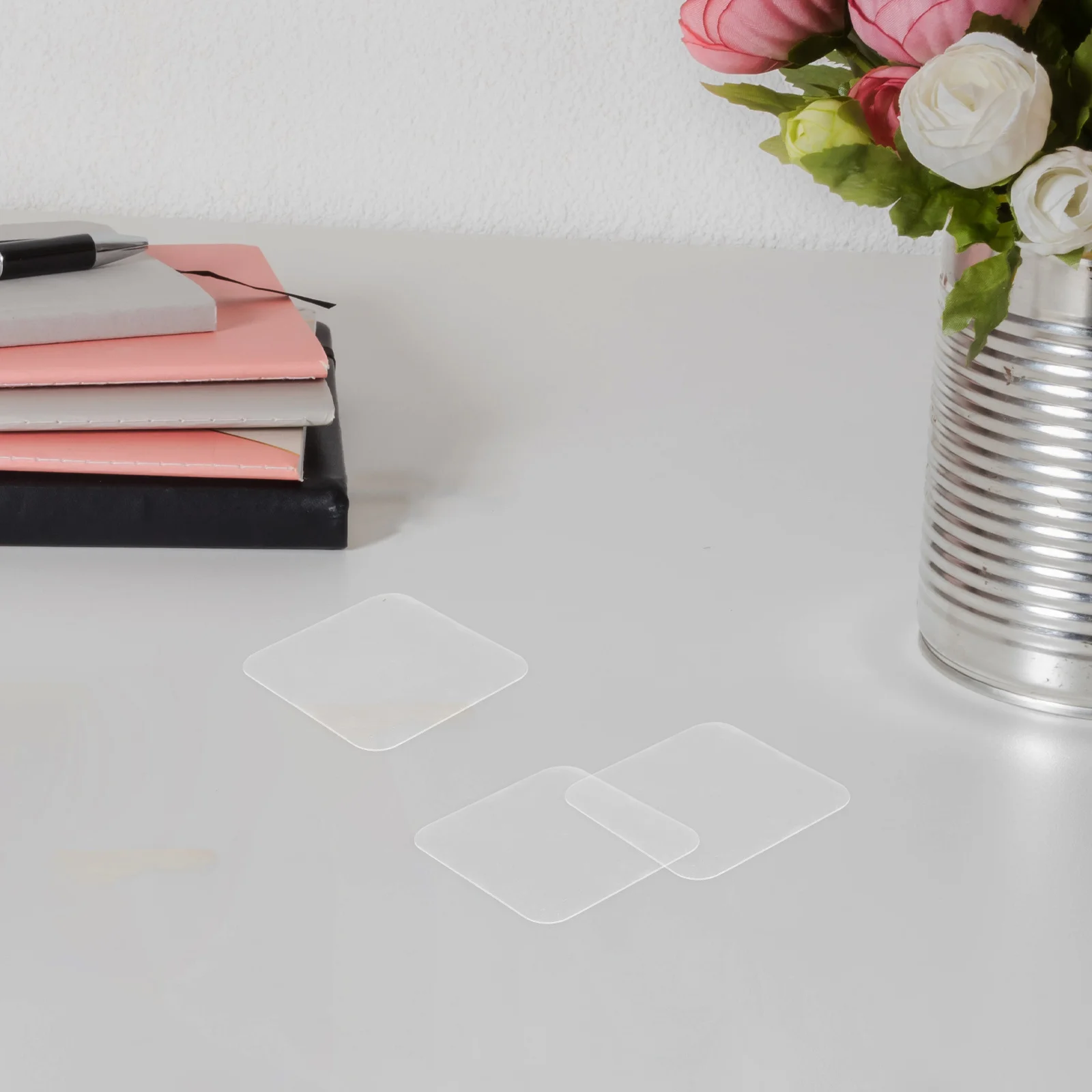 20 قطعة شريط لاصق شفاف مزدوج الجوانب شريط تثبيت عالي التحمل للجدران والأبواب والنوافذ والحرف اليدوية اللاصقة القابلة للإزالة