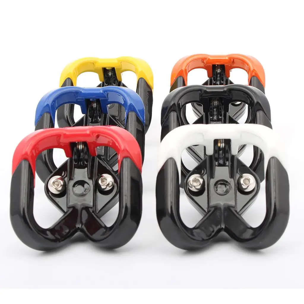 Dual Hook Motorcycle Helmet Hanger Sturdy Metal Wall Mount Snap Hook for Helmet Accessory Storage