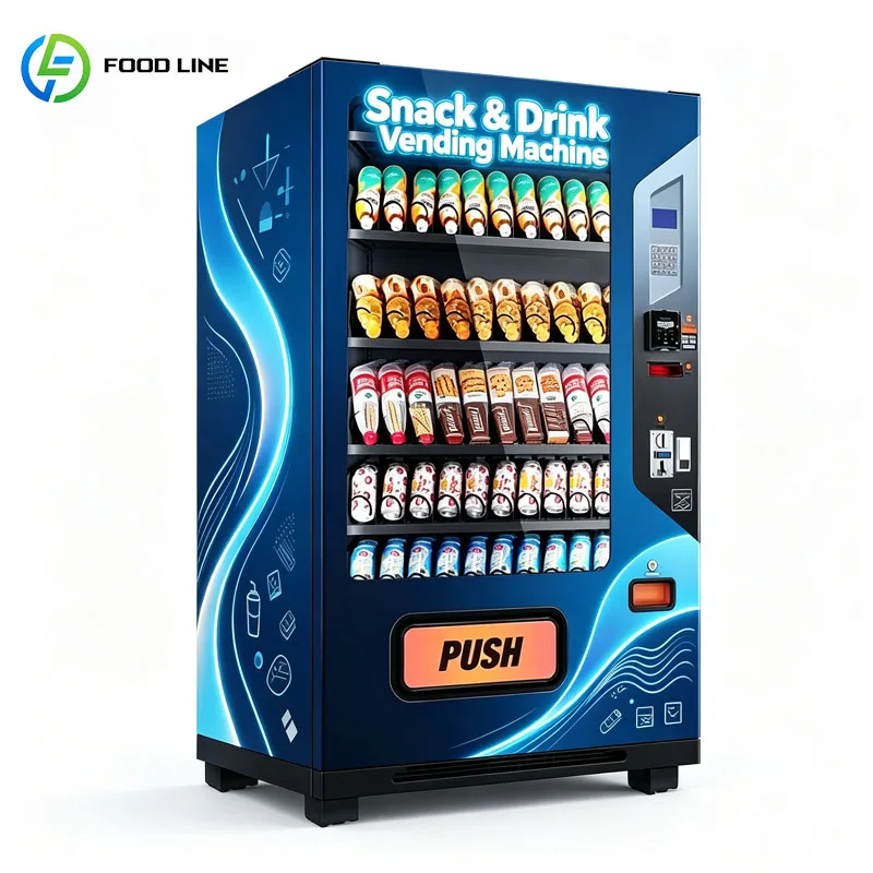 Cold Drink Vending Machine Soda Juice Automatic Beverage Dispenser Refrigerated for Convenience Customized