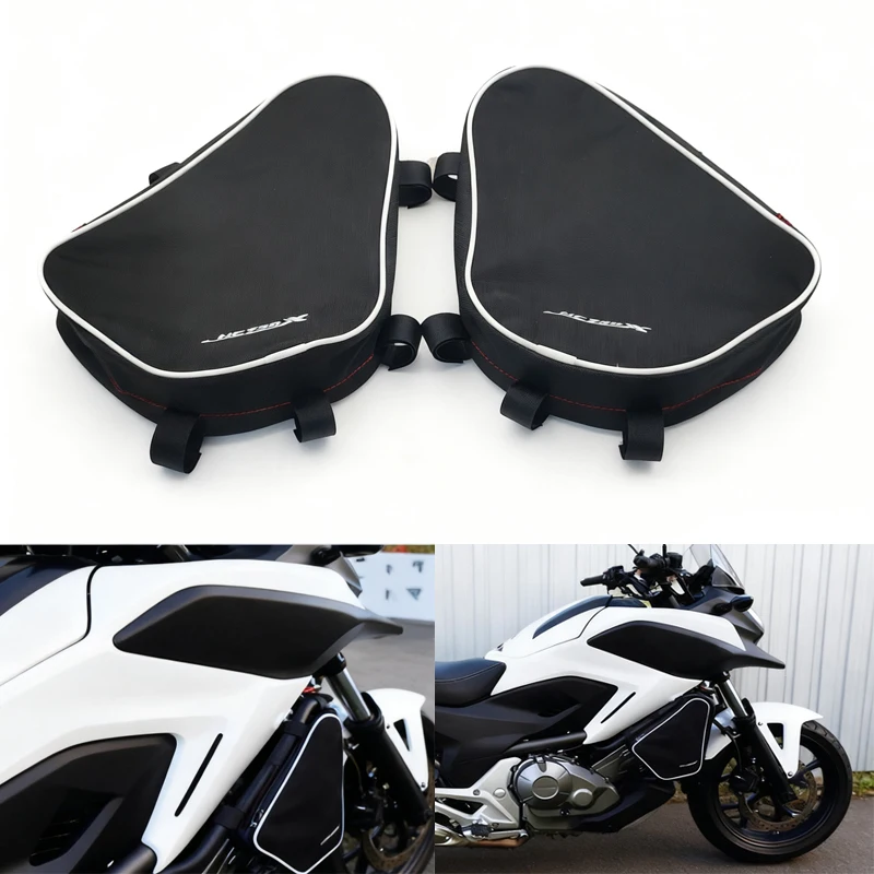 

Новая водонепроницаемая сумка для защиты рамы мотоцикла, левая и правая боковая сумка для инструментов для Honda NC700X NC700S NC750X NC750S, сумка для мотоцикла