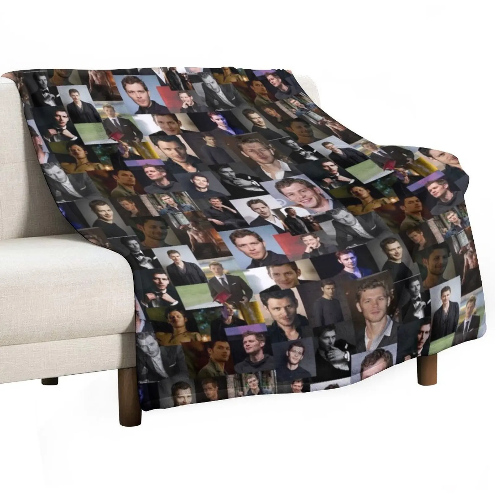 joseph morgan Throw Blanket Cute Plaid Blankets For Bed valentine gift ideas Large Soft Plush Plaid Decorative Throw Blankets