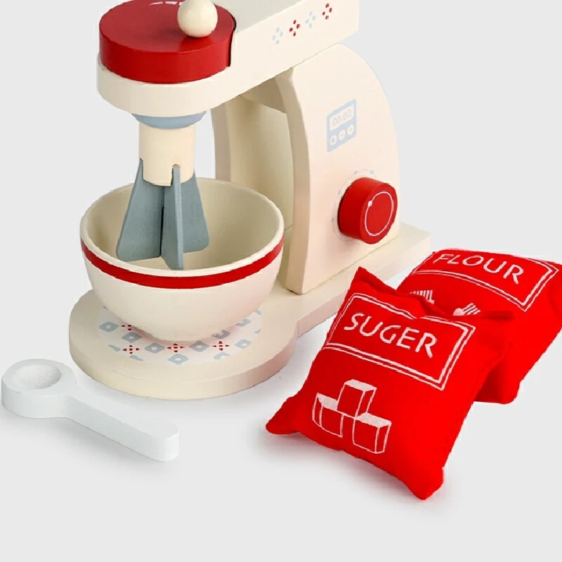 Machine à café en bois JxMachine pour enfants, mélangeur de cuisine masculin et féminin, jouet de maison de jeu, cadeau de simulation