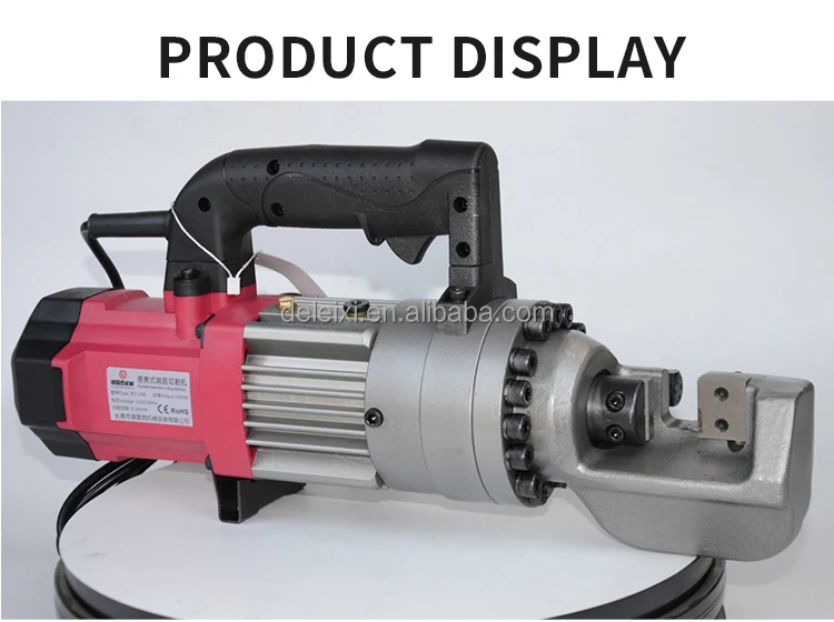 Portable Hydraulic Rebar Cutting and Bender Machine Rebar Cold Cutting Machine Rebar Cutting Machine 32