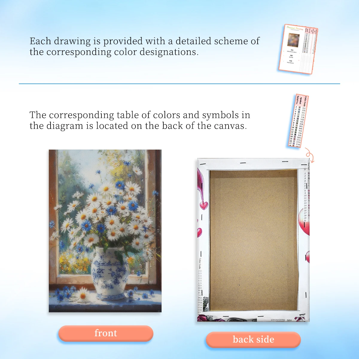 RUOPOTY Framed Daisy Diamond P - Art Craft Idea review and price