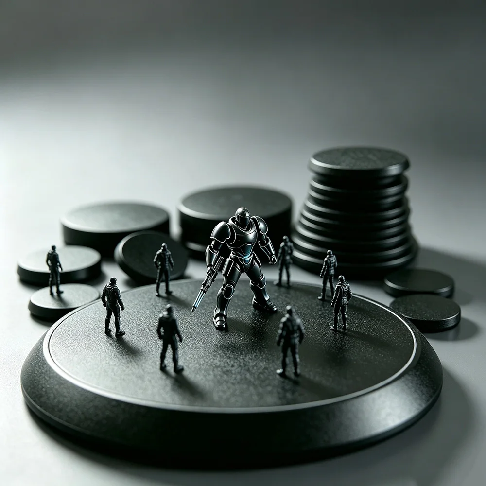 20Pcs/lot Miniature Bases 25/32/40/60mm Round Model Bases for DIY War Game Action Figure Military Simulation Scene Materials