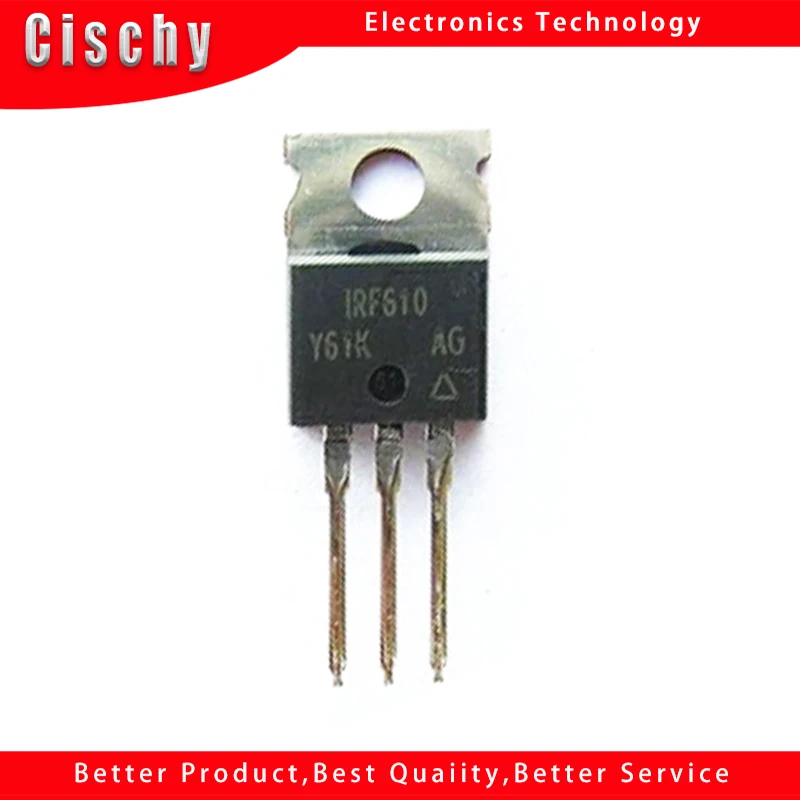 10pcs/lot IRF610PBF IRF610