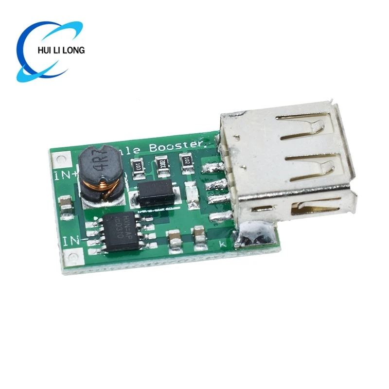 DC-DC 2V-5V ~ 5V 1200MA 1.2A 승압 부스터 USB 모바일 전원 공급 모듈 리튬 배터리 충전 보드 (휴대폰 카메라용)