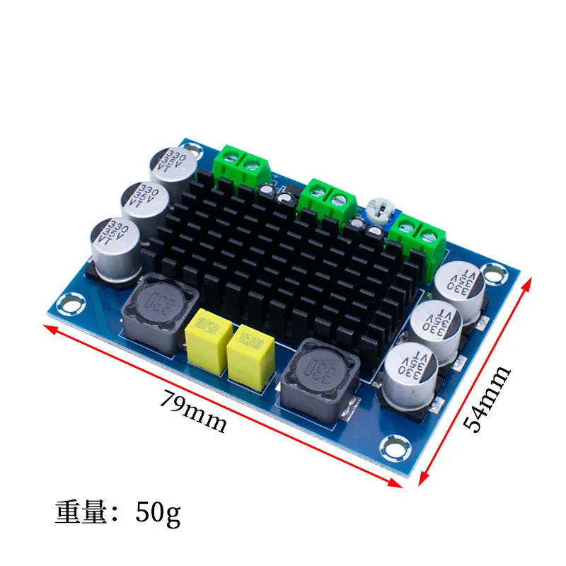 XH-M542 High-Power Mono Digital Audio Amplifier Board TPA3116D2 Mobile Speaker Amp Board 24V Minimum Order Quantity 5 Pieces