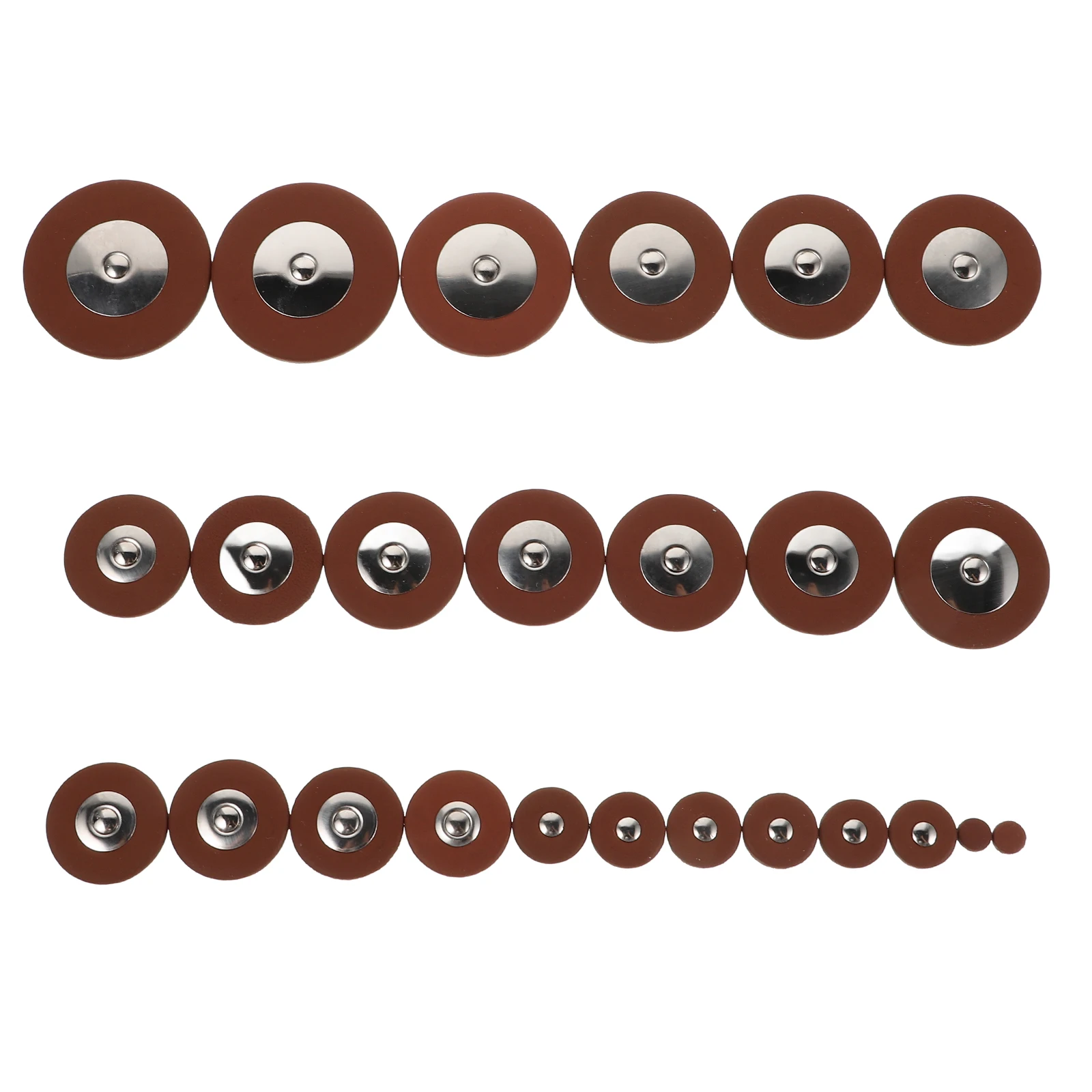 

25 Pcs Cigarette Holder Saxophone Cushion Metal Clarinet Mouthpiece Cap
