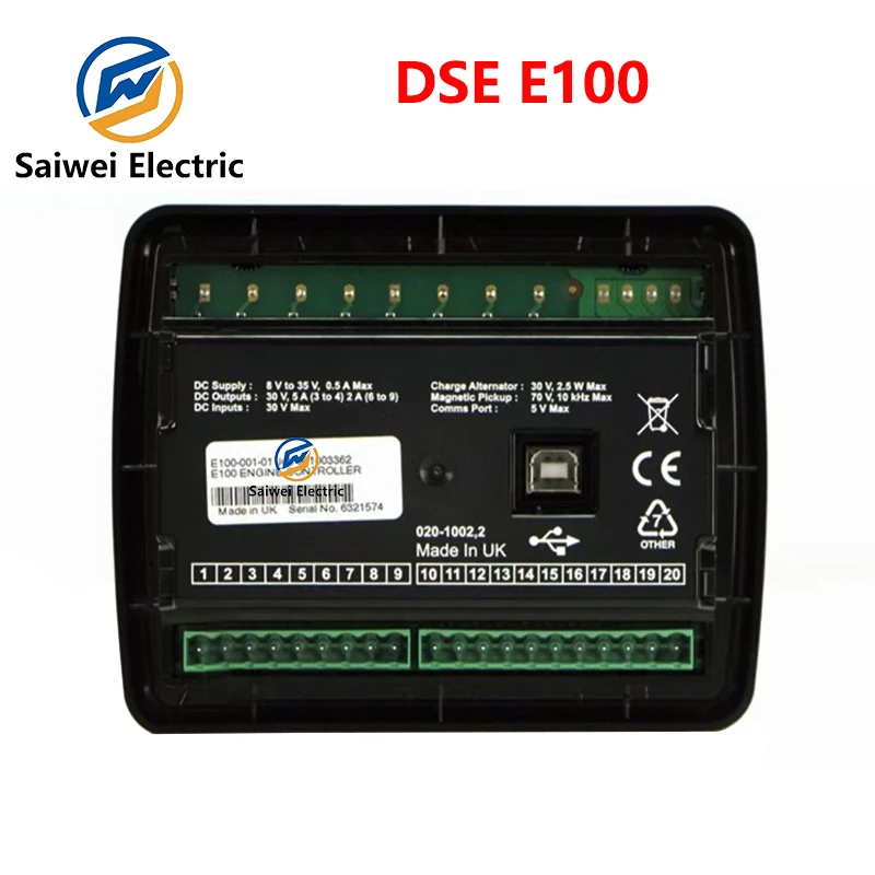 Deep Sea Controllers DSE E100 Orignal DSEE100 Engine Only Control Module Centralita de Control