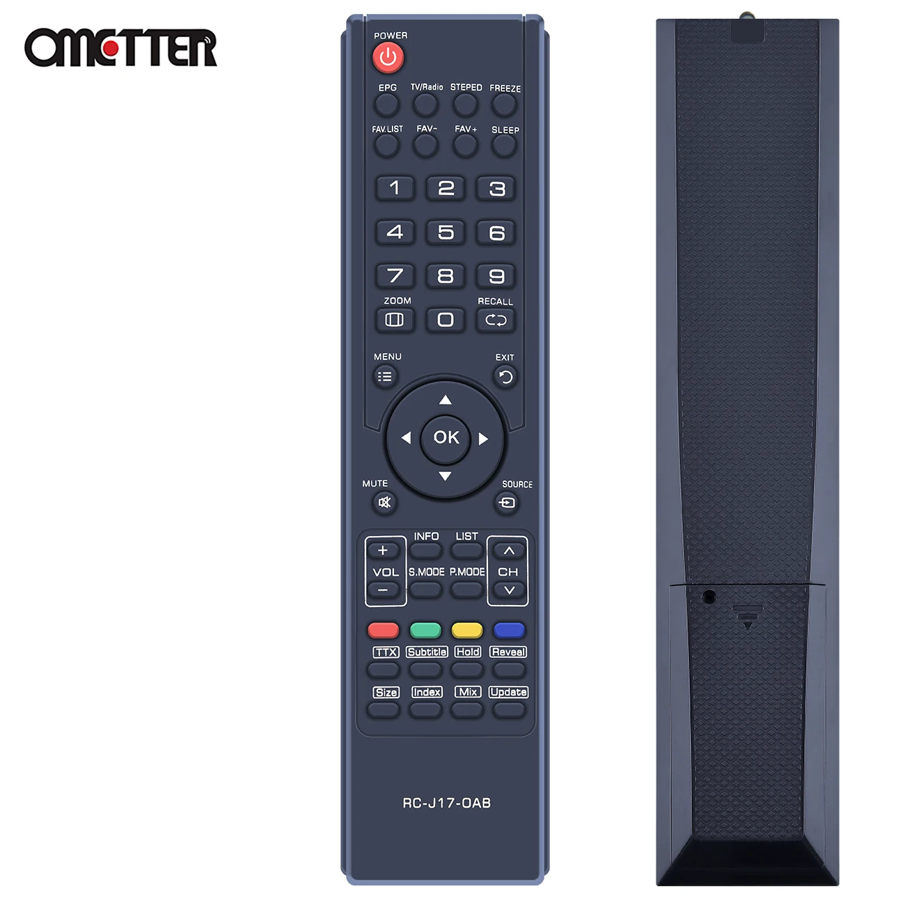 New RCA48105 For JVC Hitachi Vestel LCD TV Remote Control RM-C3090 LT-50VF30K LT-49V4200 32HYC01U 24HYC05