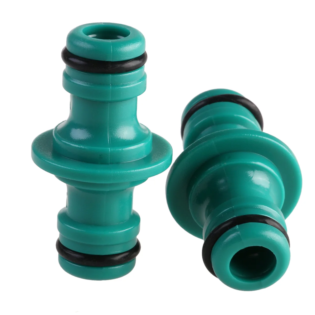 2 PCS Clutch Quick Coupling for Garden House Connect Connector Through Conector
