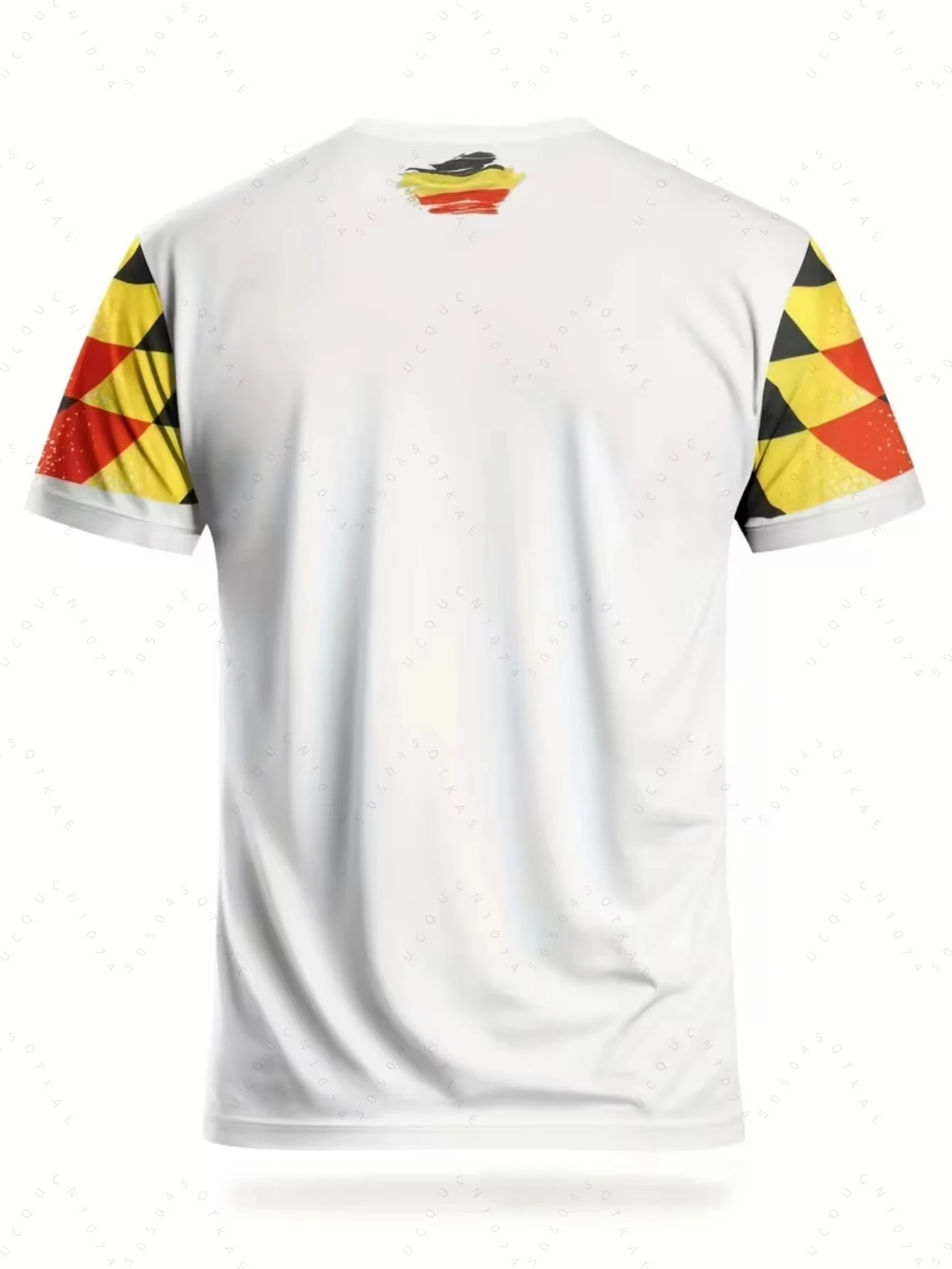 Men's Slim Fit German National Team Football Jersey Breathable Training Top Lightweight Sports T-Shirt For Fitness Beach T-shirt