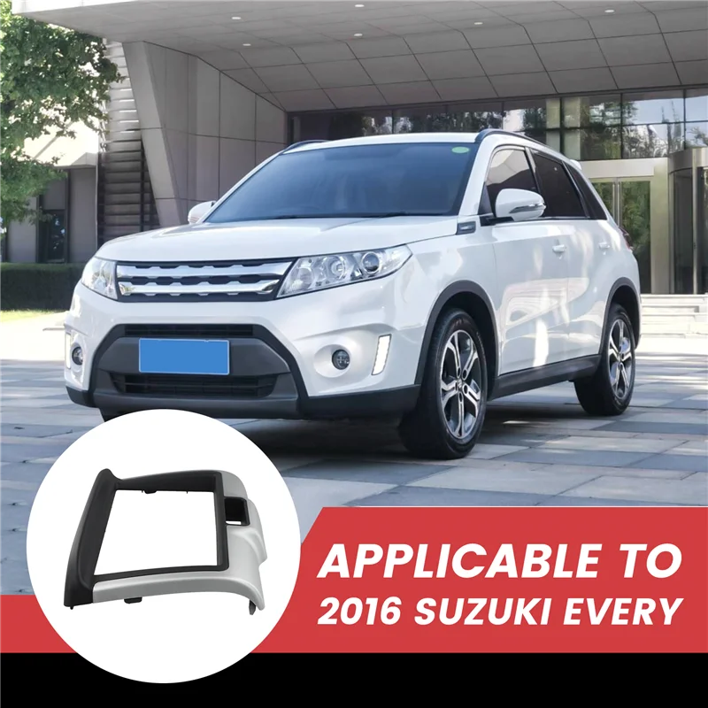 Efficientt-2Din Facia For Suzuki Every Wagon Nissan NV100 2015+ Radio DVD Stereo CD Panel Dash Kit Trim Fascia Face Plate Frame