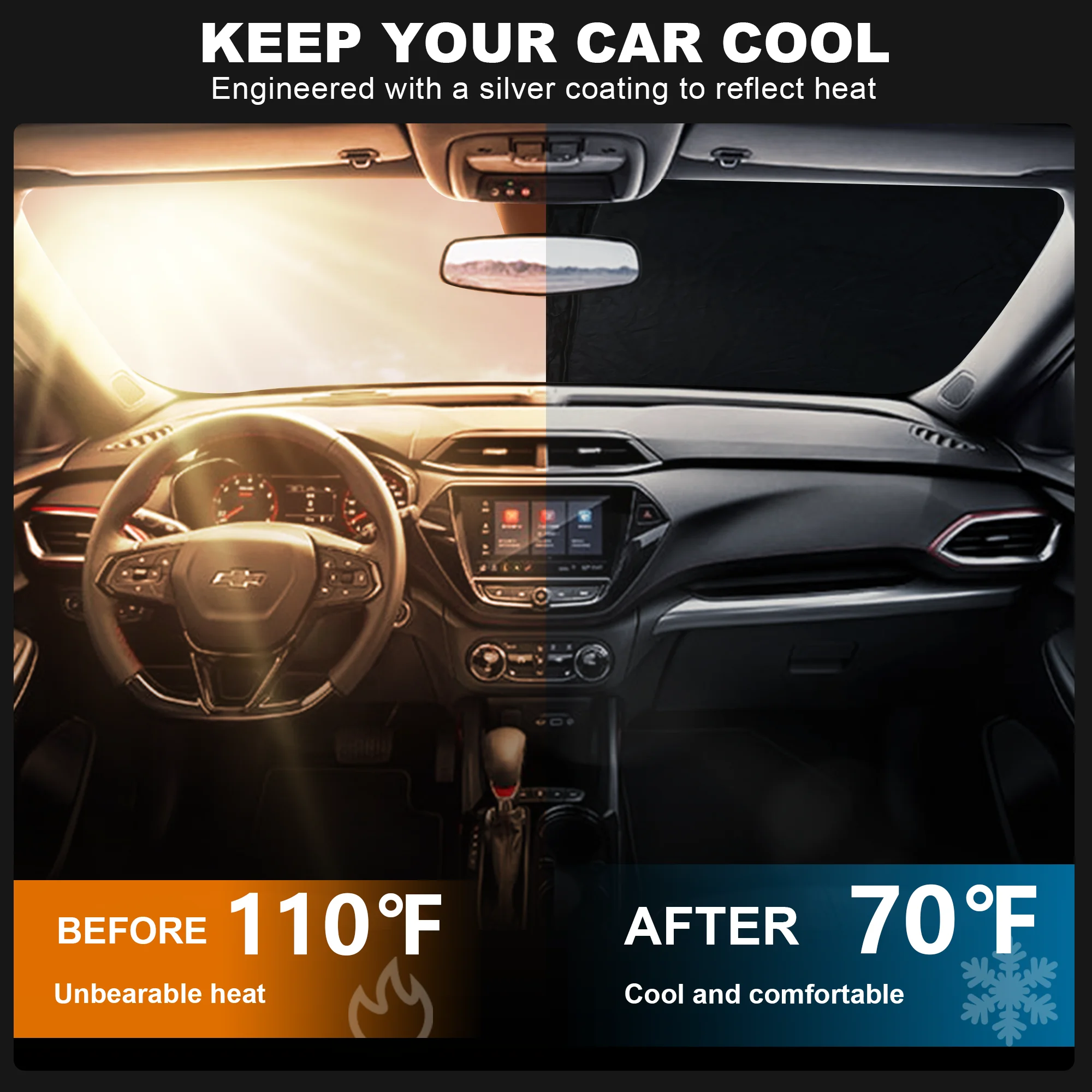 مخصص الزجاج الأمامي الشمس الظل لهوندا أوديسي LX EX EX-L 2018-2025 نافذة ظلة الشمس قناع حامي كتل قابلة للطي الأشعة فوق البنفسجية #5