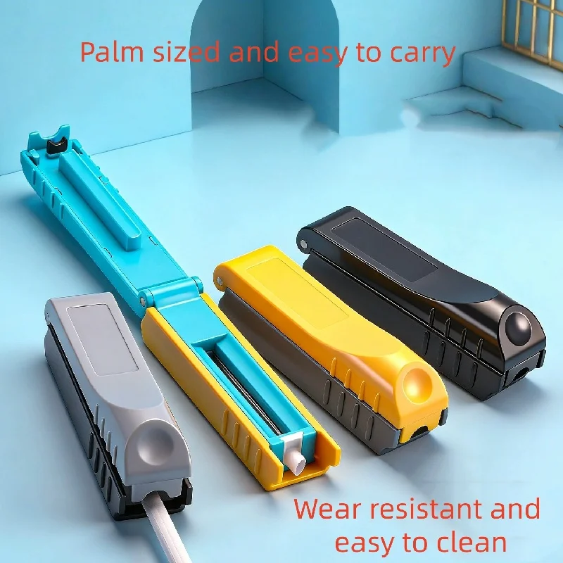 New1pc Single Tube Cigarette Filling Roller Maker Manual Cigarette Tobacco Rolling Machine Smoke Injector Smoking Useful Gadgets