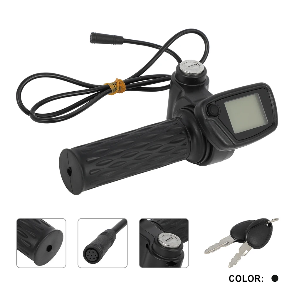 

Цифровой велокомпьютер для мотоциклов и электровелосипедов, черный, 22 мм, на руль, быстрый отклик