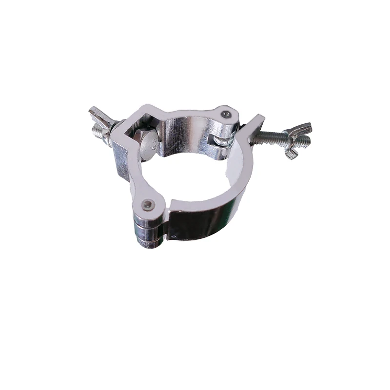 10 Pieces Alumimun Alloy Stage Lights Clamp Hanger Hooks Bracket Moving Heads Heavy Duty Hook Theatre Lighting Kit 48-51mm 100kg