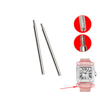Kdr 26.5mm 30.7mm Screw Rod for Cartier Santos 100 Watch Rod Screw High Quality Solid Rust-Proof Waterproof Steel Accessories