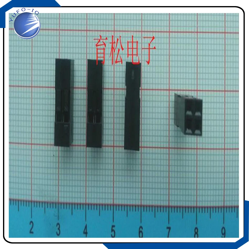 20PCS 2*2Pin Du pont 2.54MM Dupont Connector 2.54-2p Dupont Plug 2X2PIN Shell Jumper Female