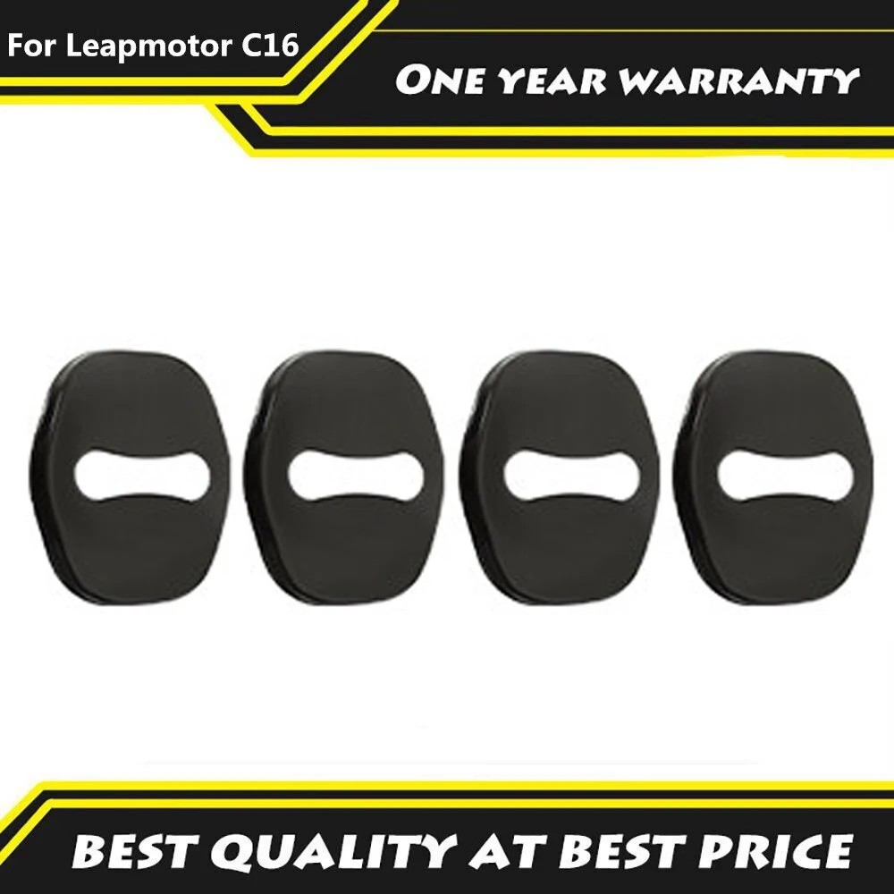 

Подходит для Leapmotor C16 2024 2025 2026, крышка дверного замка, модификация двери, защита из нержавеющей стали, водонепроницаемый пылезащитный чехол