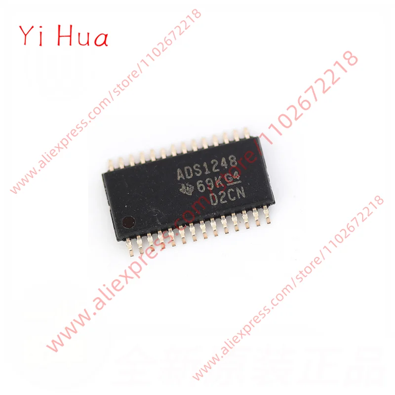 

1PCS New Original ADS1248IPWR Analog-to-Digital Converter TSSOP28 ADS1248