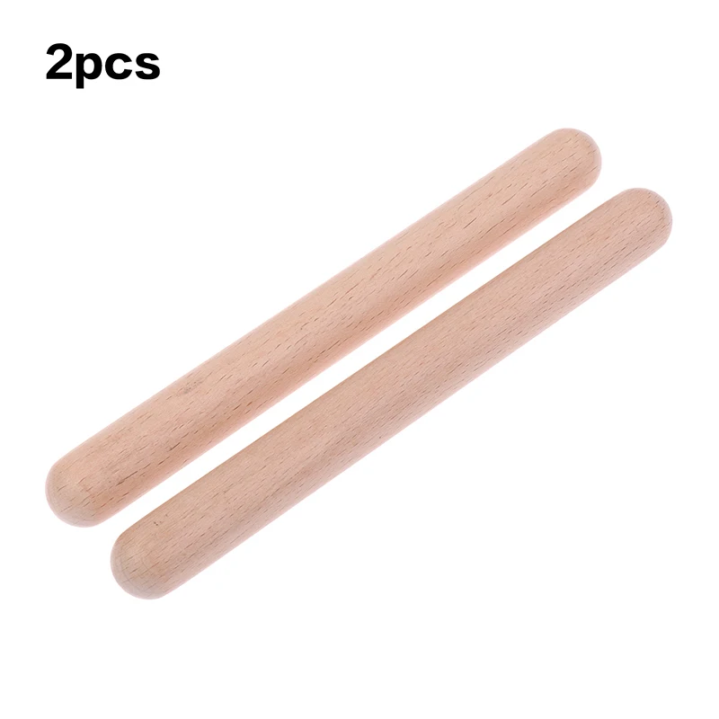 (YY)1/2 Stück hölzerne Drumsticks – klassische Musik-Rhythmus-Sticks für Anfänger – perfektes Percussion-Musikinstrument