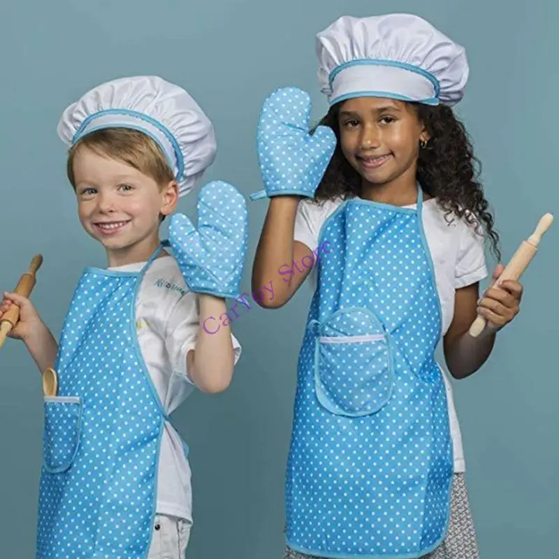

634f Kids Baking Set для w/ w/ Froon Chef Hat, 11 шт.