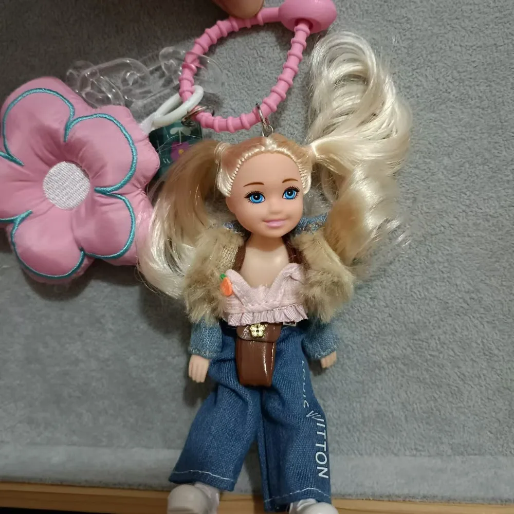 

Новая милая кукла, подвесной орнамент, сделай сам, сменная одежда, автомобильный брелок для ключей, украшение для сумки, подарок