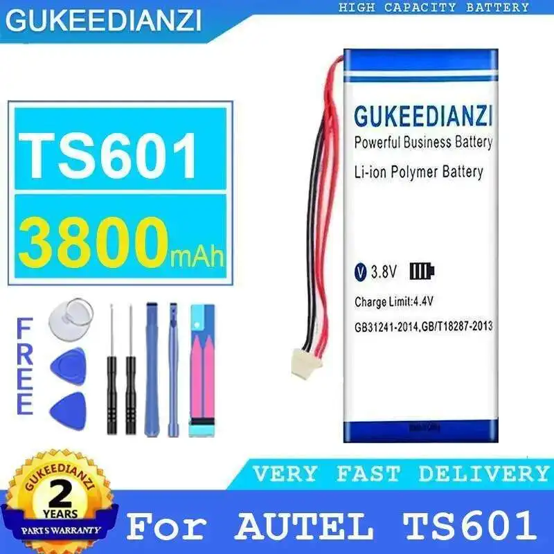 

Надежный источник питания, аккумулятор для автомобильного диагностического оборудования 3800 мАч для Autel TS601