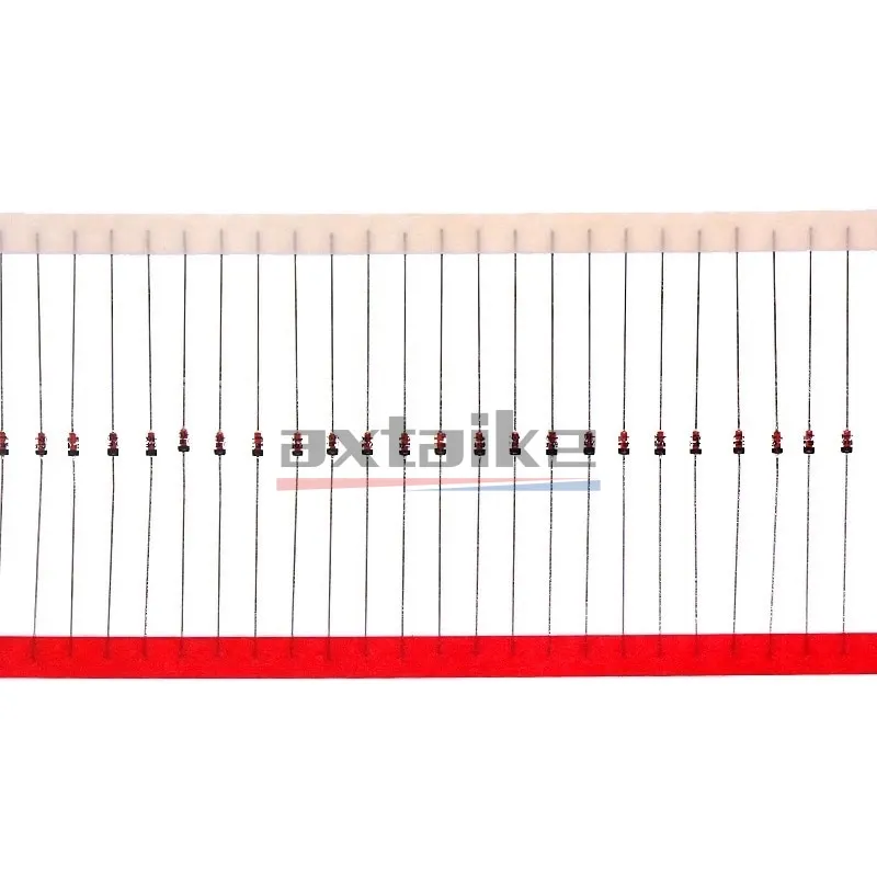 500PCS IN4148 1N4148 DO35 DIP 2Pin 4148 1N4148-TAP 100V 200mA 500mW 0.5W สีแดงขนาดเล็กสัญญาณการสลับไดโอด