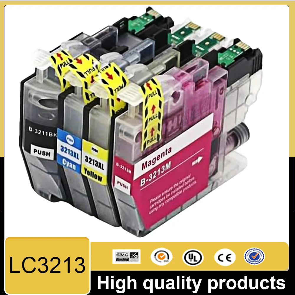 LC3213 Ink Cartridge Compatible For Brother LC3213 LC-3213 LC3211 Ink DCP-J572dw DCP-J772DW DCP-J774DW MFC-J890DW MFC-J895DW